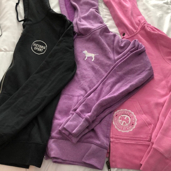 PINK Victoria's Secret Tops - VS Hoodie Bundle! PINK Victoria's Secret Tops - VS Hoodie Bundle!